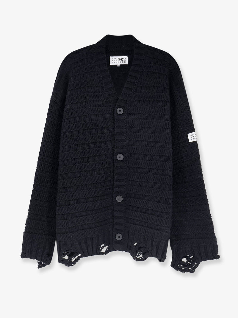MM6 Maison Margiela Mm6 Maison Margiela Wool Cardigan - World Class Fashion