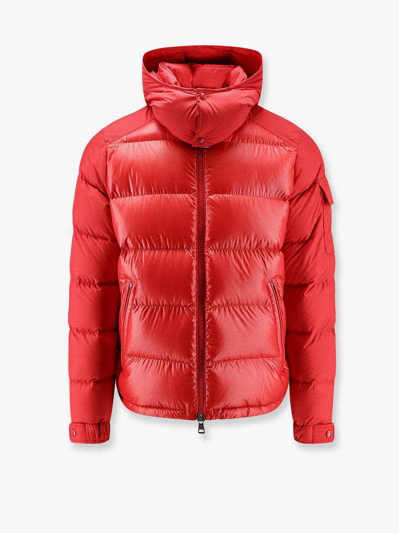 Moncler Moncler Maya Recycled Polyester Down Jacket Red - World Class Fashion
