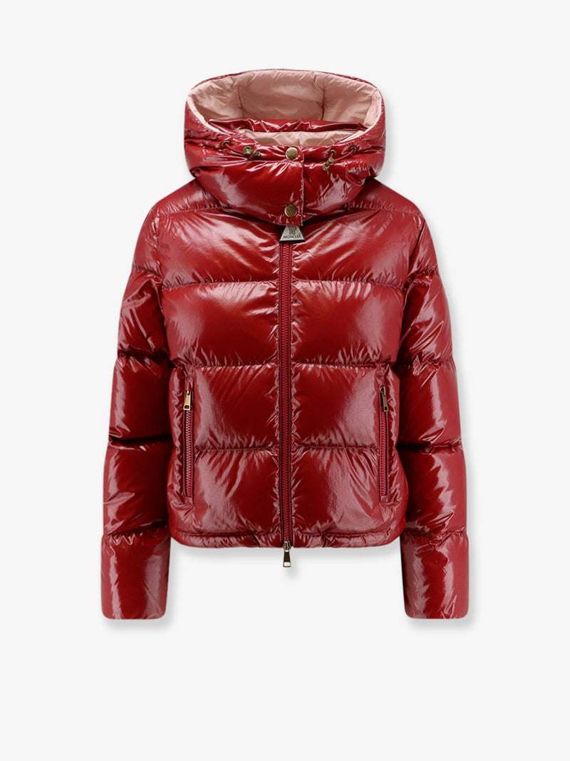 Moncler Moncler Niveole Nylon Jacket Red Women - World Class Fashion
