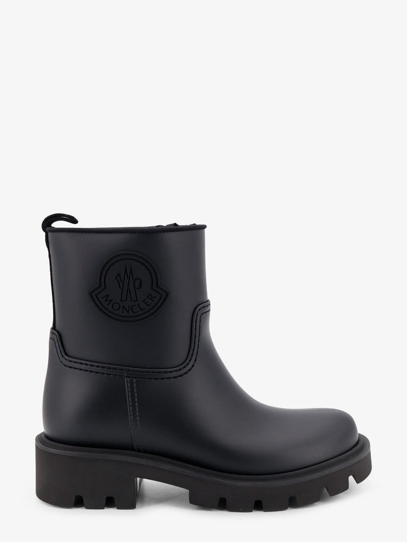 Moncler Moncler Kickstream PVC Rain Boots Black - World Class Fashion