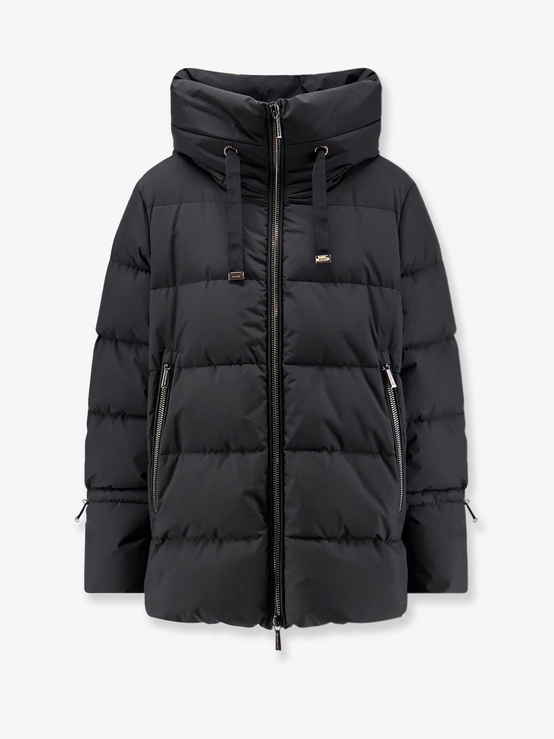Moorer Moorer Gadia-Stp Waterproof Down Jacket Black - World Class Fashion