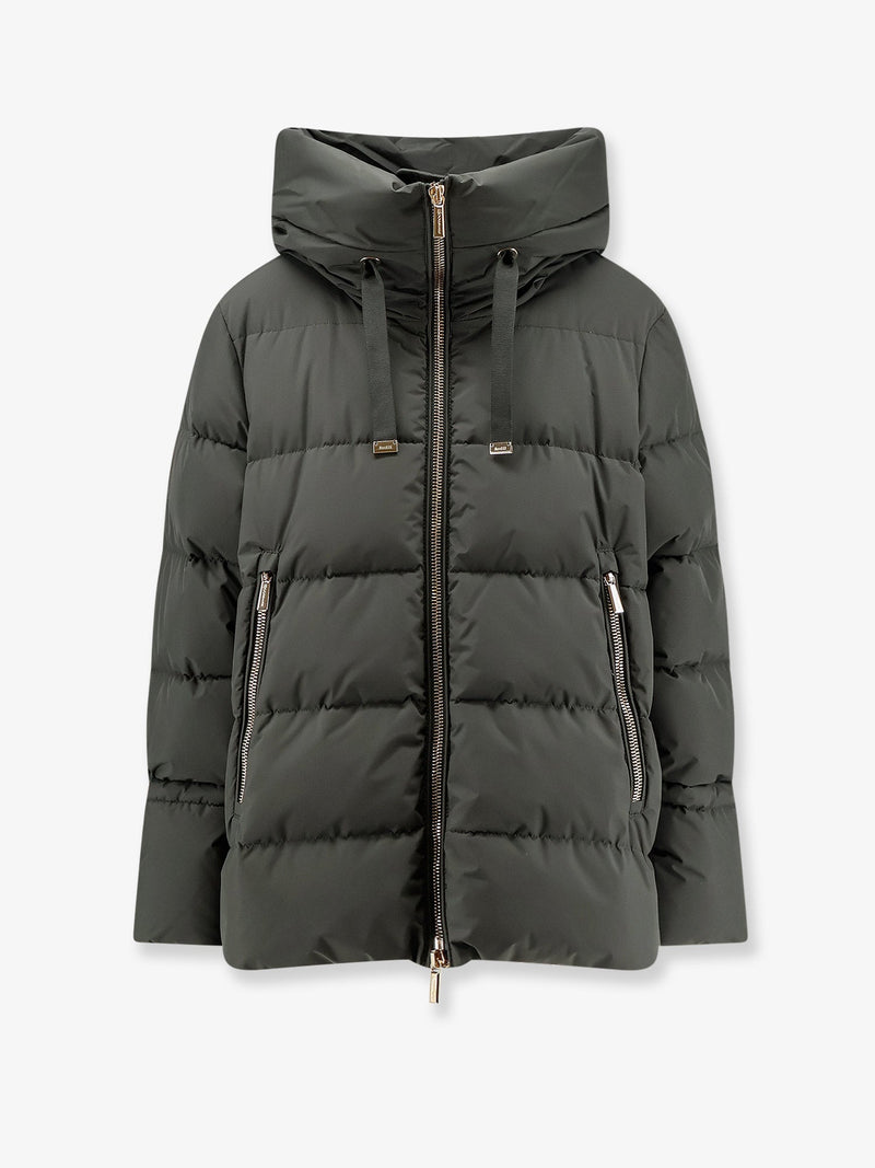Moorer Moorer Gadia-Stp Waterproof Down Jacket Green - World Class Fashion