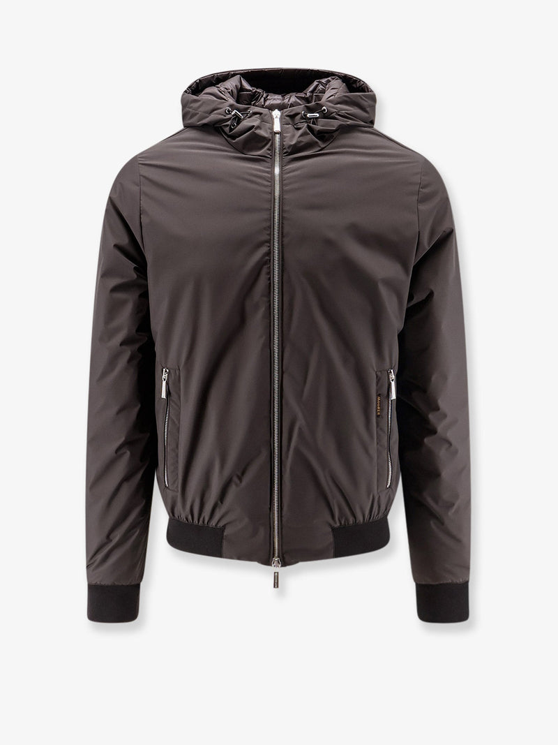 Moorer Moorer Oniro-Stp Waterproof Jacket Brown - World Class Fashion