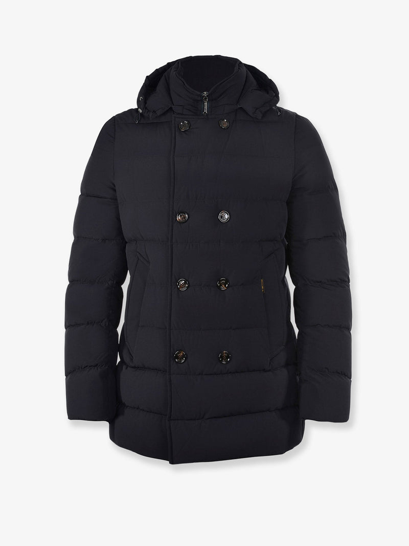 Moorer Moorer Florio-Kn Quilted Down Jacket Blue - World Class Fashion