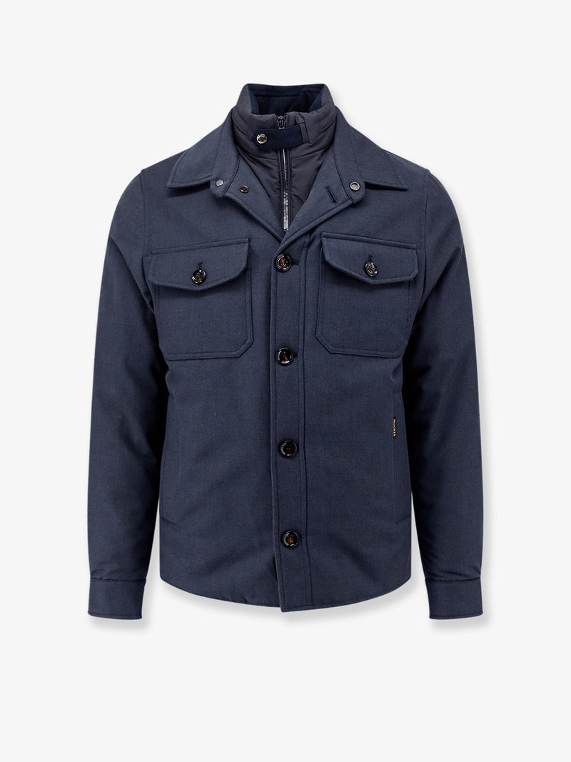 Moorer Moorer Dasson-Pum Waterproof Jacket Blue - World Class Fashion