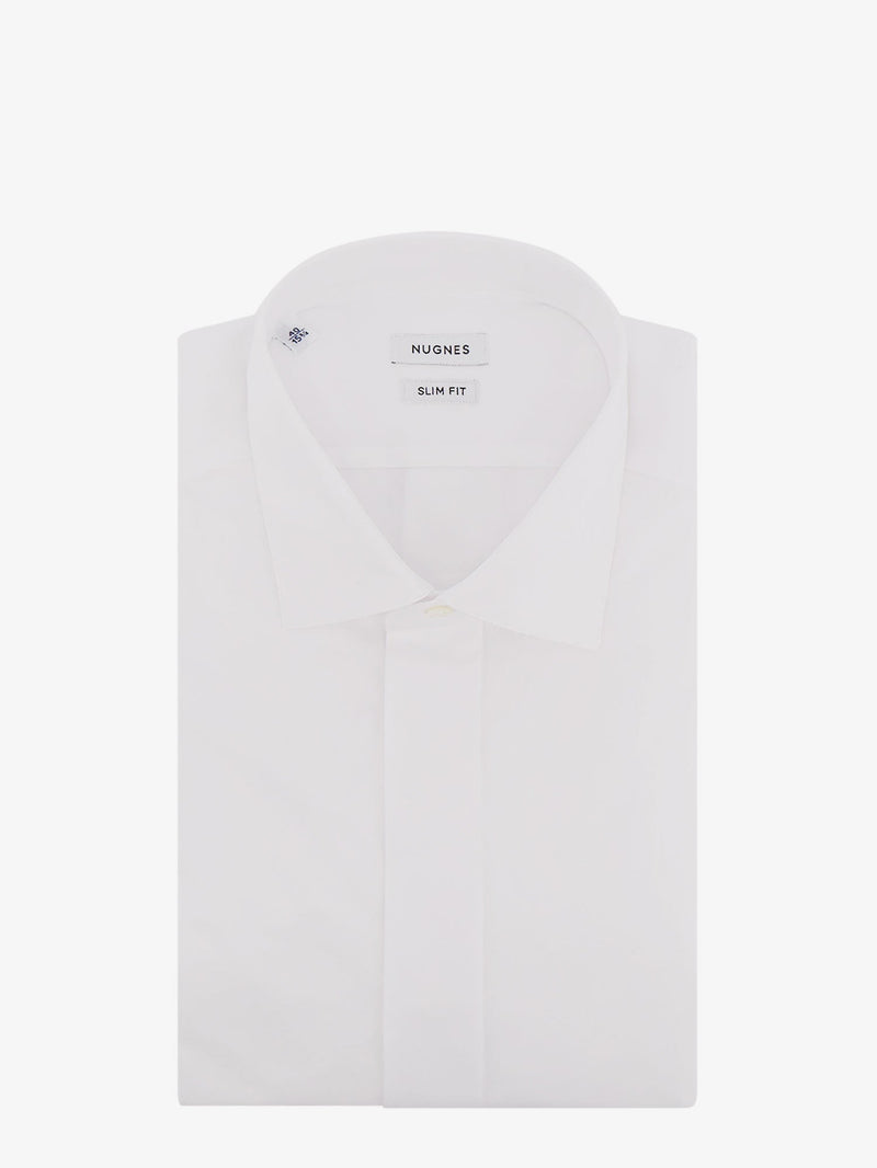 Nugnes 1920 Nugnes 1920 Cotton Shirt White Men - World Class Fashion