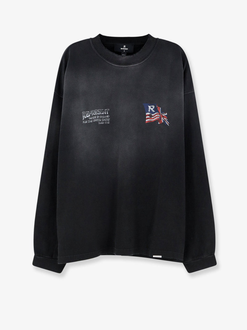 Represent Represent Eagle Cotton T-Shirt Black - World Class Fashion