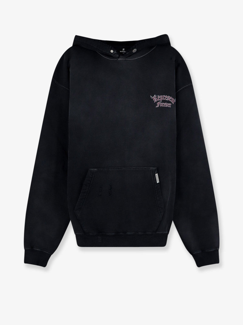 Represent Represent Duality Cotton Sweatshirt Grey - World Class Fashion