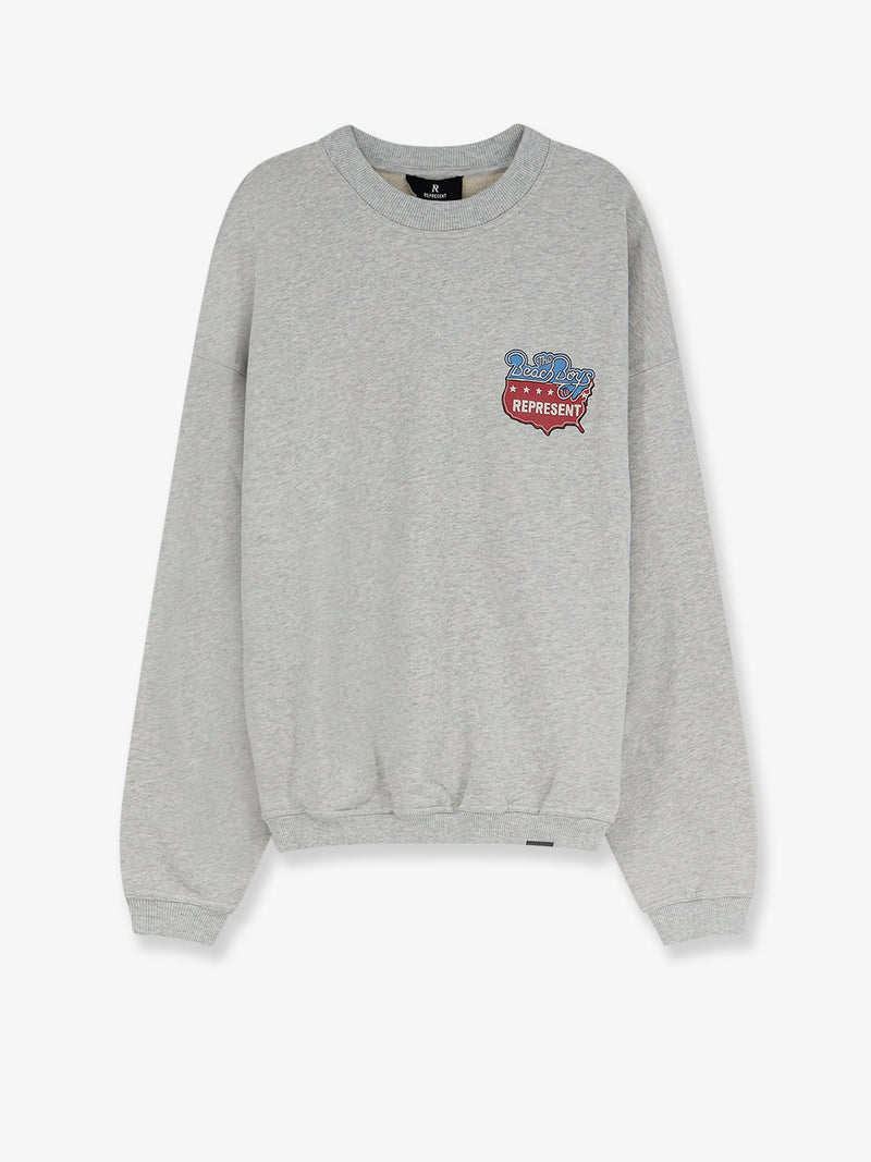 Represent Represent Sudadera gris de los Cotton Beach Boys Americas Band - World Class Fashion