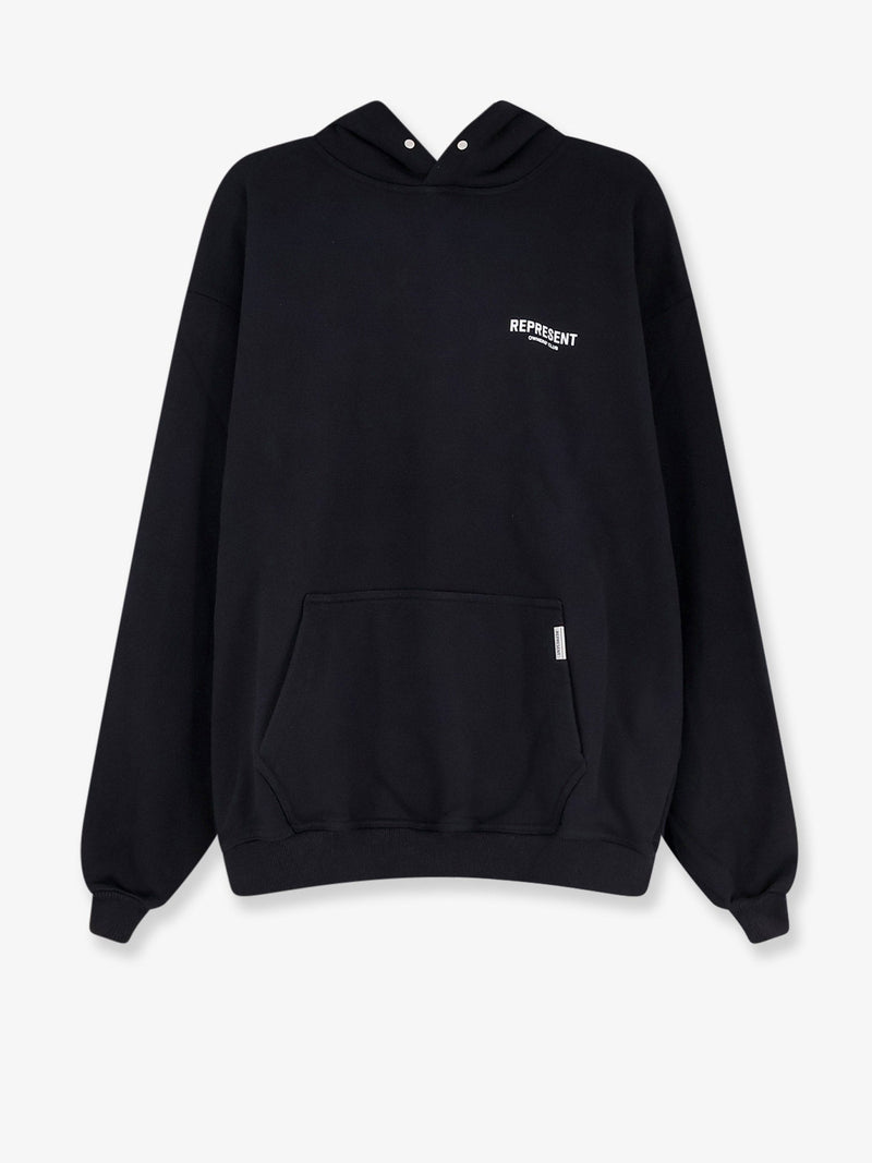 Represent Represent Sudadera Algodón Negra Hombre - World Class Fashion