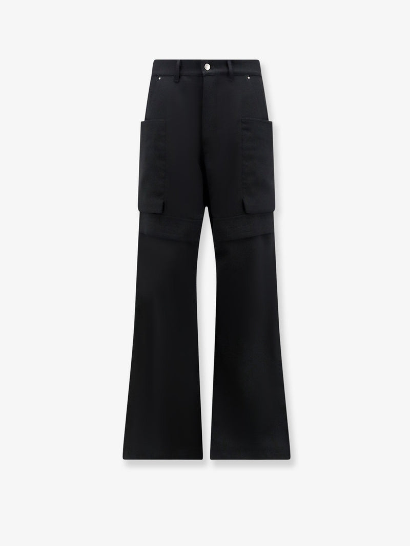 Rick Owens Rick Owens Stefan Cargo Wool Trousers - World Class Fashion