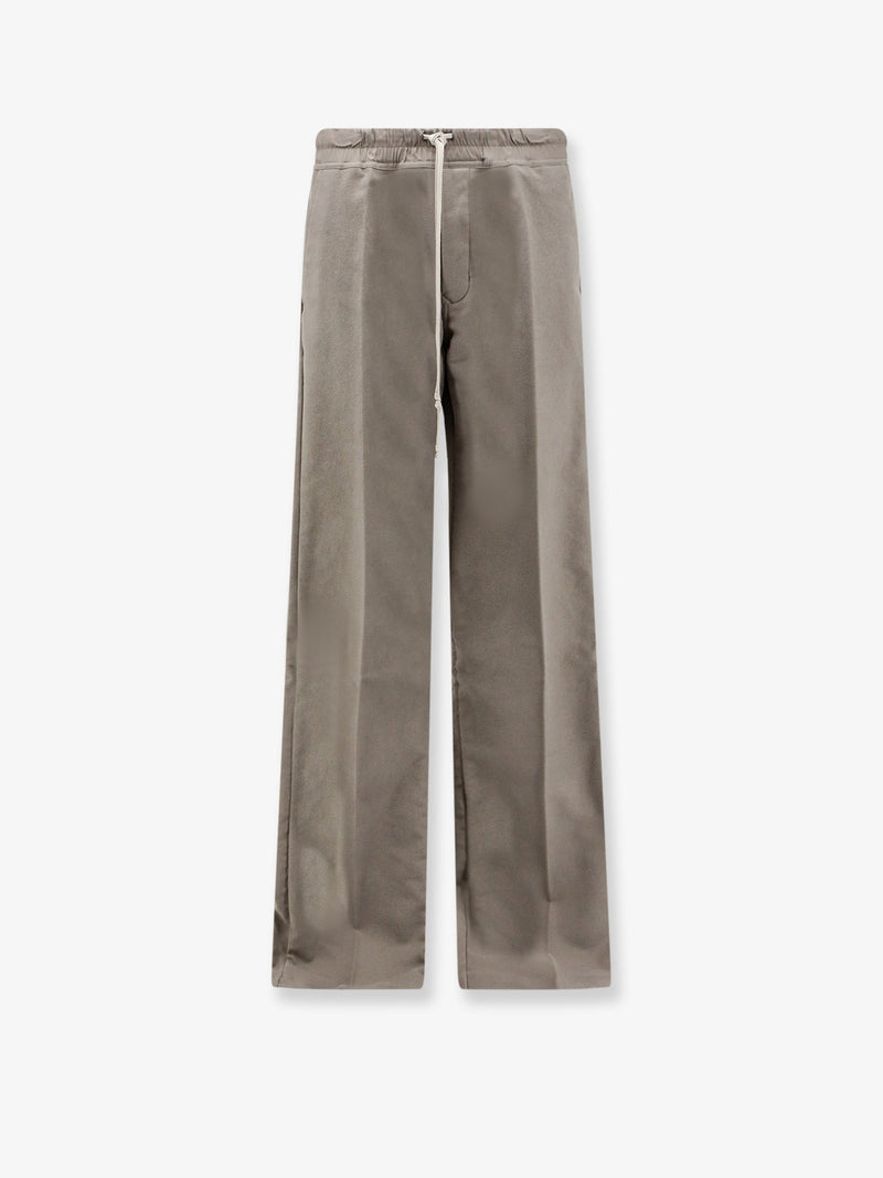 Rick Owens Rick Owens Dietrich Cotton Trousers - World Class Fashion