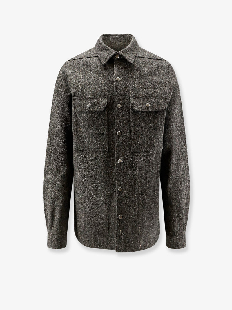Rick Owens Rick Owens Wool Shirt - World Class Fashion