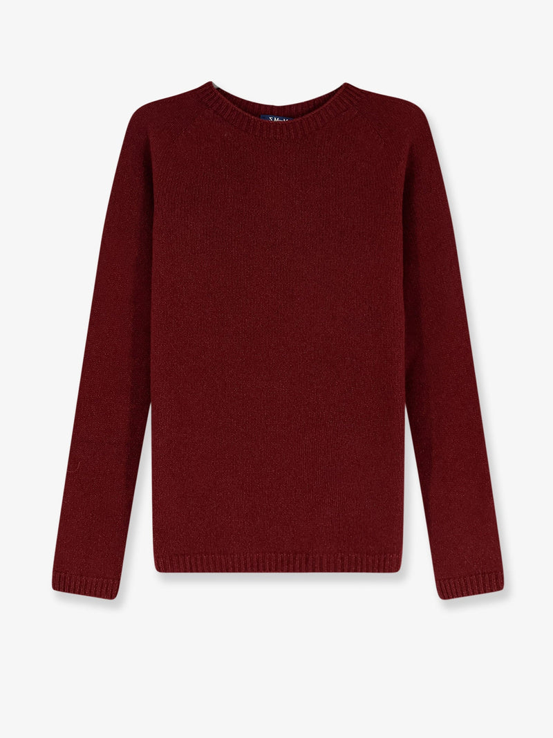'S Max Mara 'S Max Mara Wool and Cashmere Sweater Red - World Class Fashion