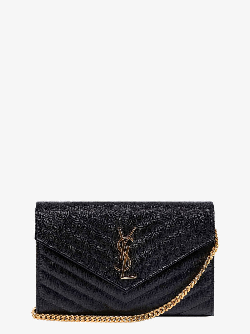 Saint Laurent Saint Laurent Pochette Cassandre Black Women Crossbody Bag - World Class Fashion