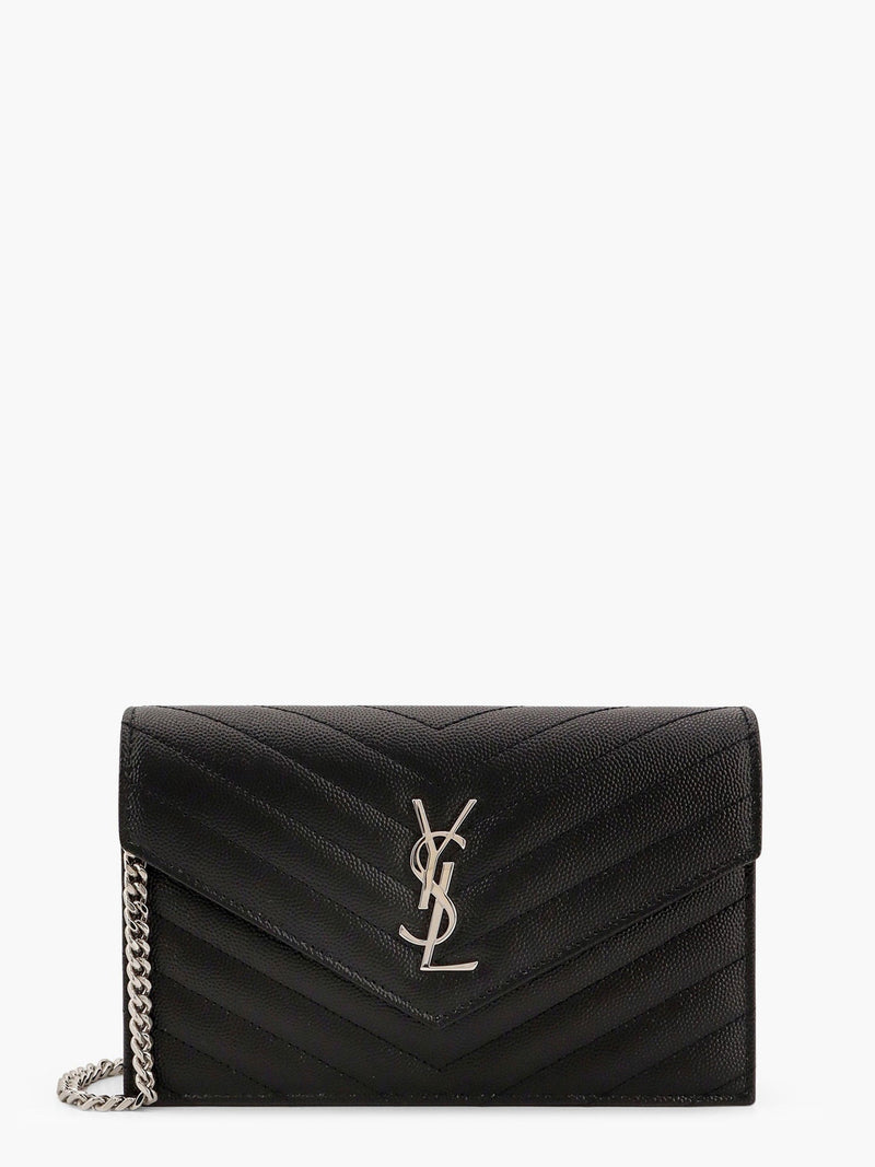 Saint Laurent Saint Laurent Cassandre Pochette Black Crossbody Bag - World Class Fashion