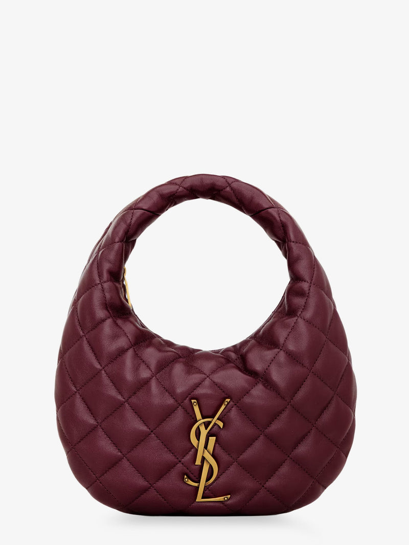 Saint Laurent Saint Laurent Icarino Leather Handbag Red - World Class Fashion