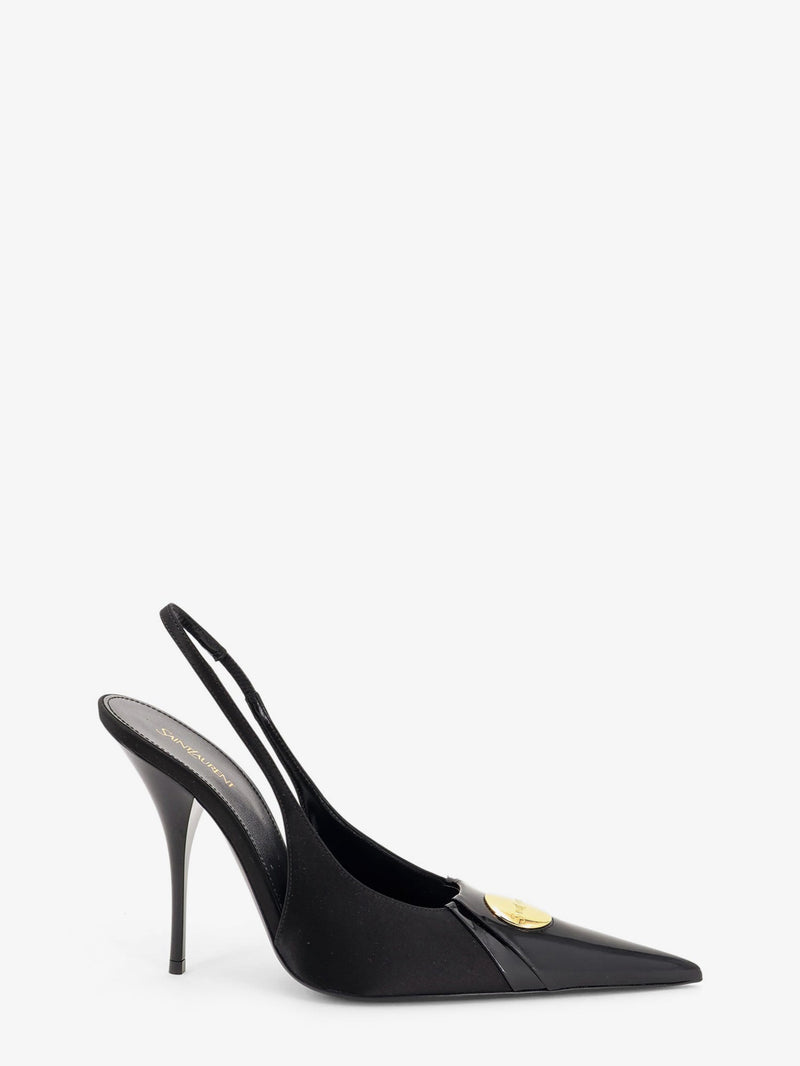 Saint Laurent Saint Laurent Louis Patent Leather Pumps Black Women - World Class Fashion