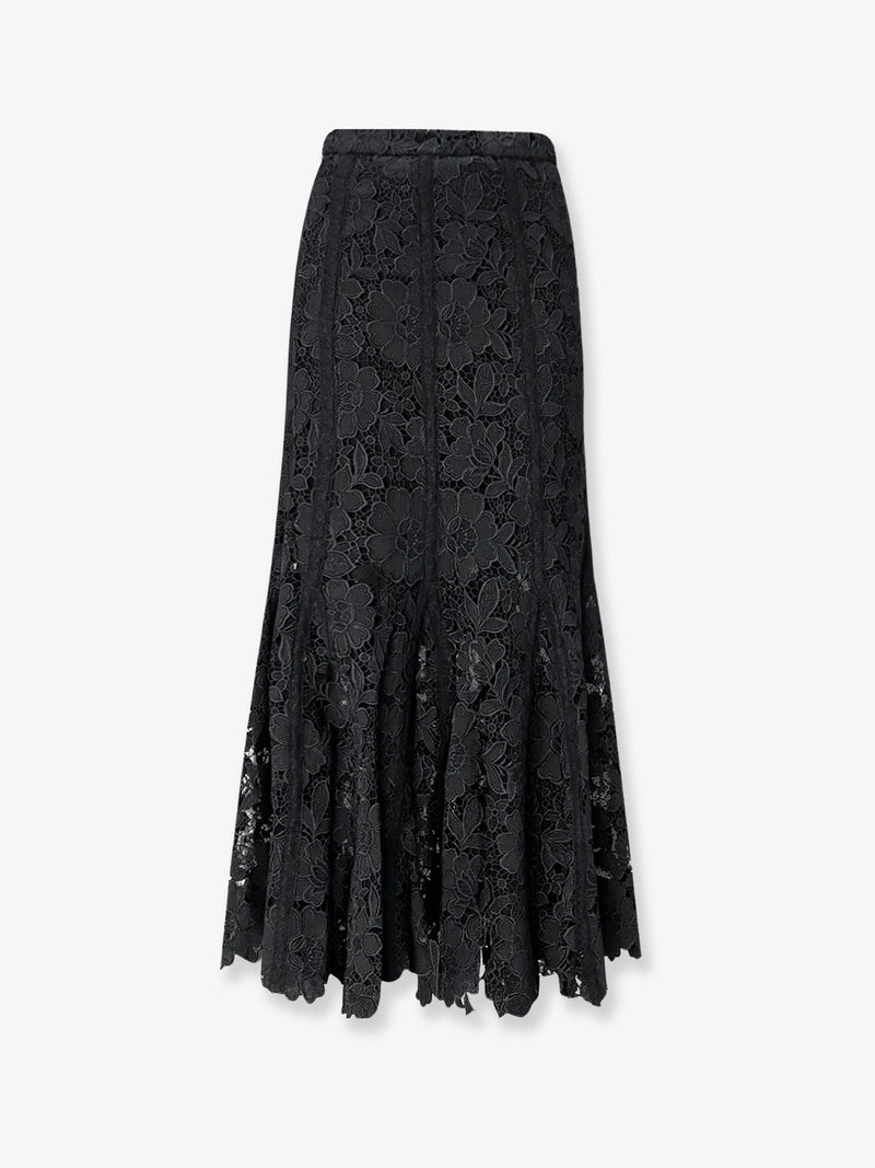 Self-Portrait Self Portrait Lace Midi Skirt - World Class Fashion