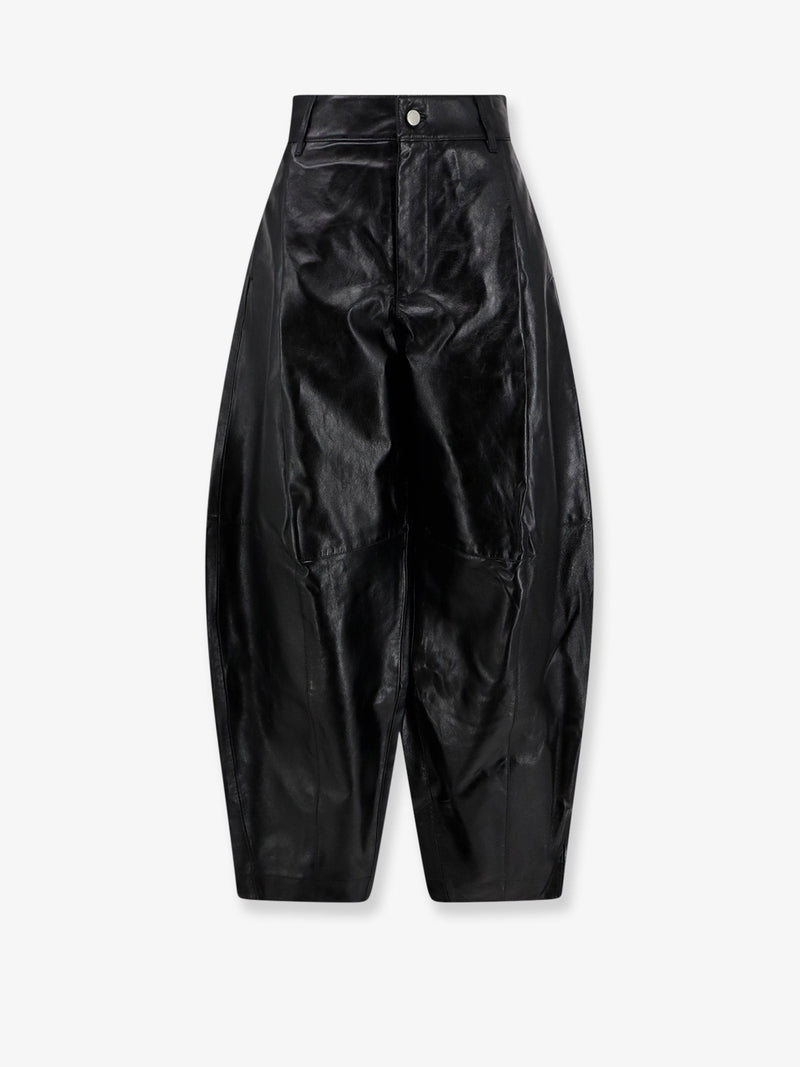 Soeur Soeur Julien Leather Trousers - World Class Fashion
