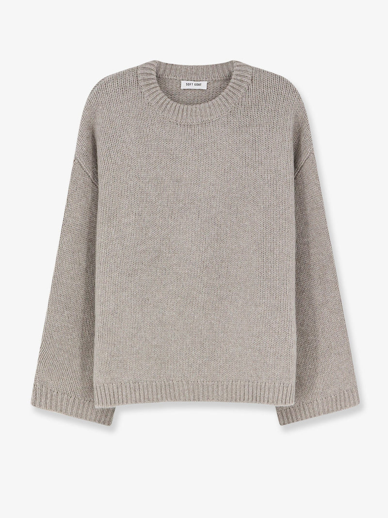 Soft Goat Soft Goat Cashmere Sweater Grey Women - World Class Fashion
