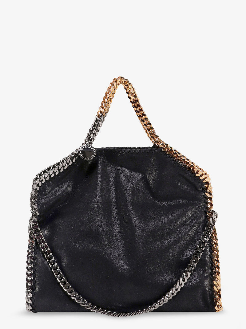 Stella Mccartney Stella McCartney Falabella Shaggy Deer Shoulder Bag Black - World Class Fashion