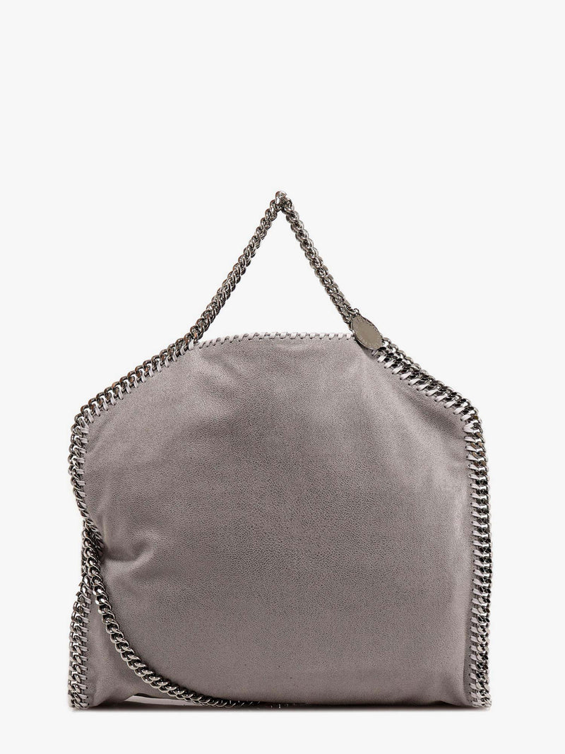 Stella Mccartney Stella McCartney Falabella Shaggy Deer Crossbody Bag Grey - World Class Fashion