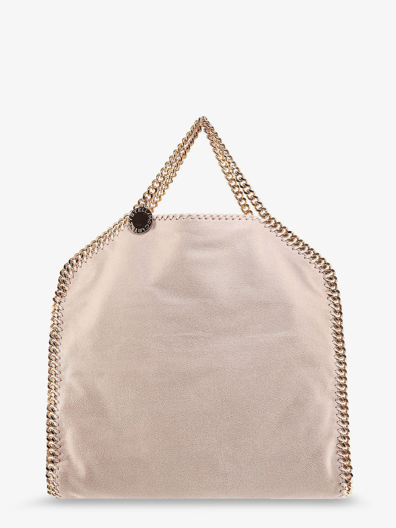 Stella Mccartney Stella McCartney Falabella Shaggy Deer Shoulder Bag Beige - World Class Fashion