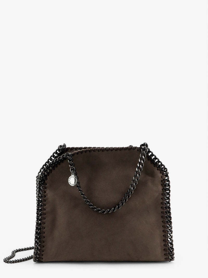 Stella Mccartney Stella Mccartney Falabella Mini Velvet Crossbody Bag - World Class Fashion