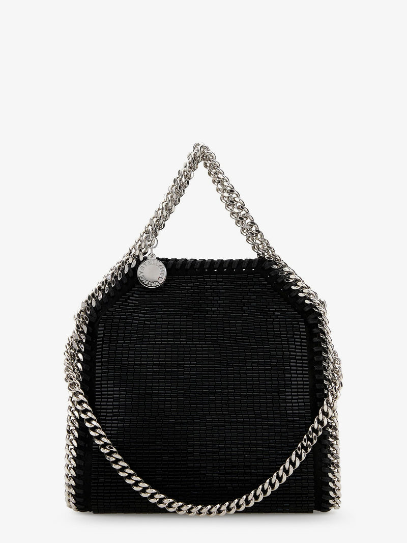 Stella Mccartney Stella Mccartney Falabella Tiny All-Over Beaded Crossbody Bag - World Class Fashion