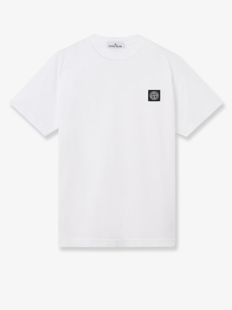 Stone Island Stone Island Cotton T-Shirt White Men - World Class Fashion