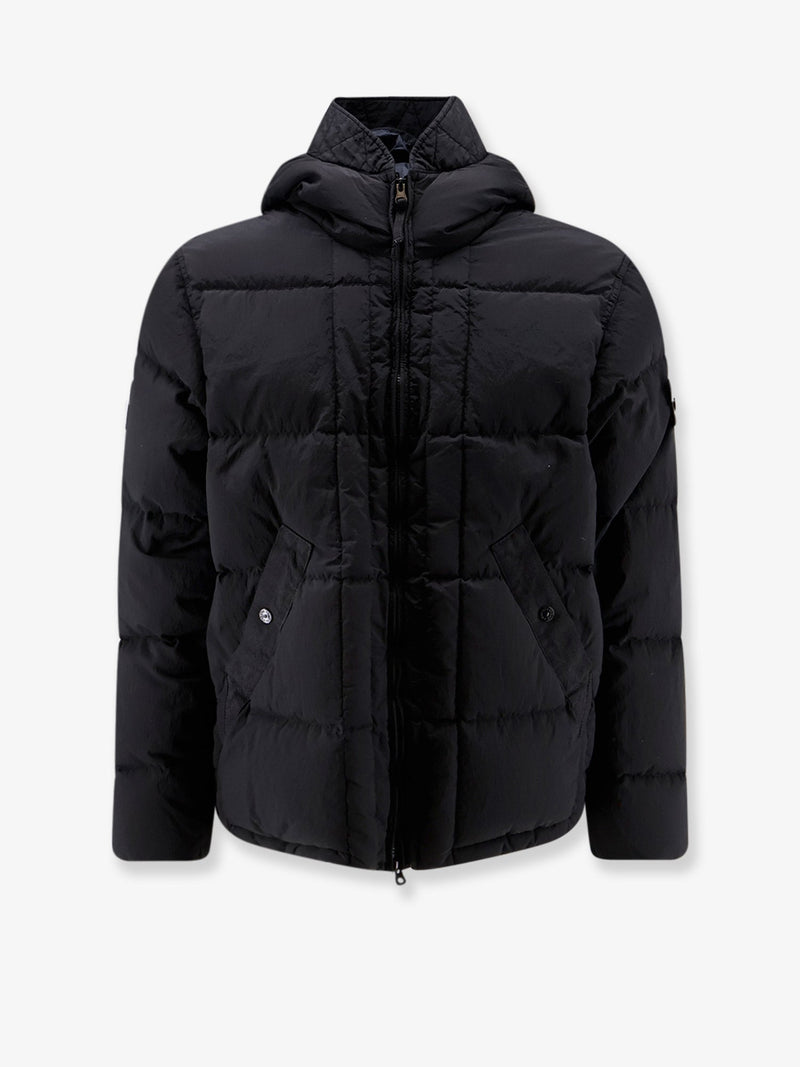Stone Island Stone Island Nylon Metal Down Jacket Black - World Class Fashion