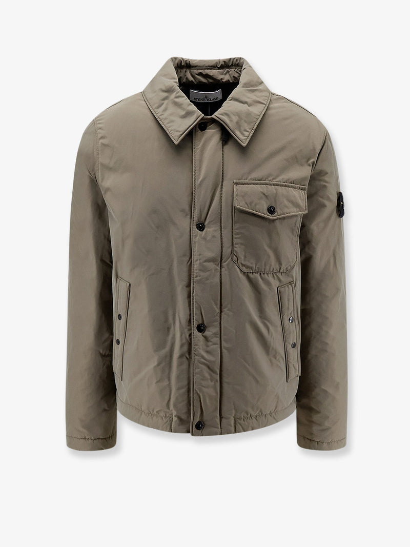 Stone Island Stone Island Micro Reps Padded Nylon Jacket Green - World Class Fashion