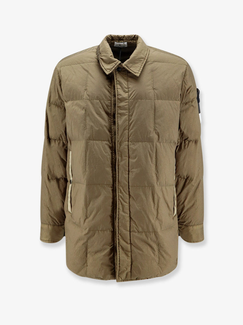 Stone Island Stone Island Garment Dyed Crinkle Reps Jacket Green - World Class Fashion