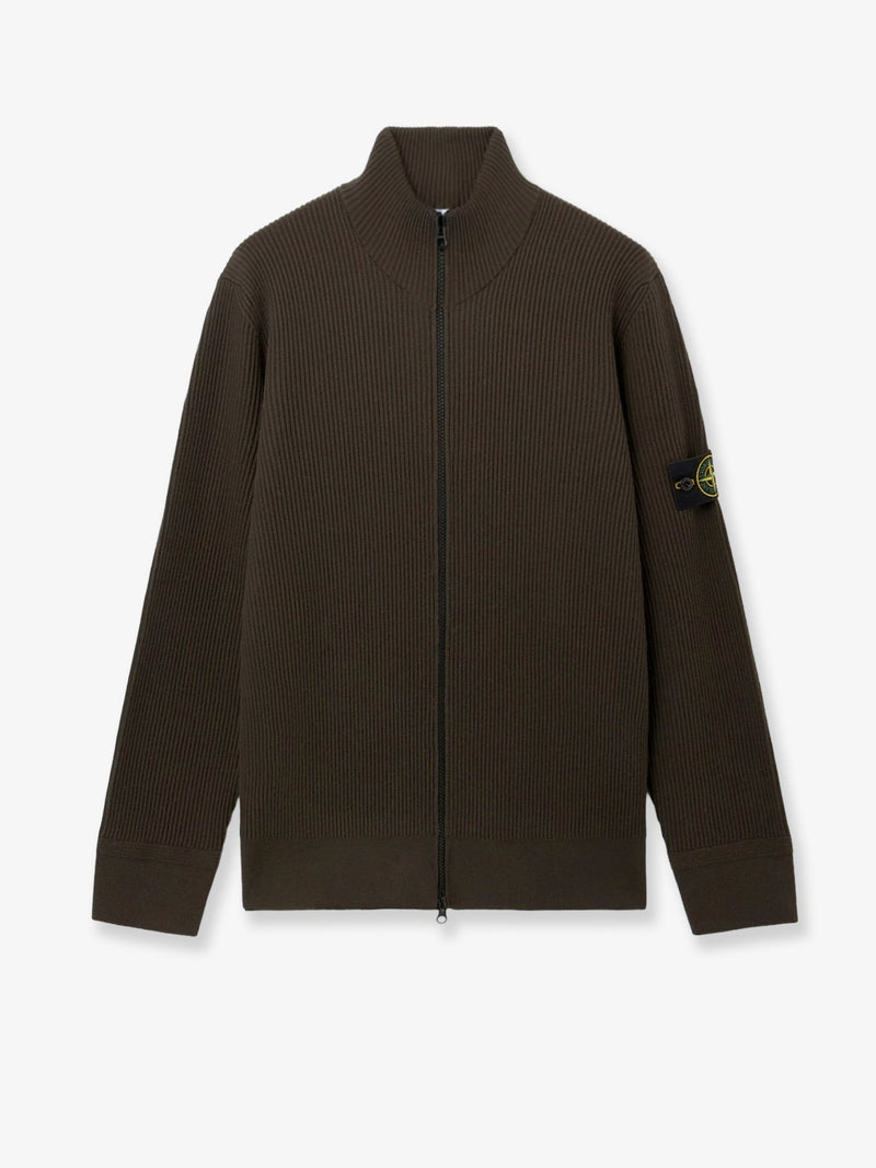 Stone Island Stone Island Virgin Wool Cardigan - World Class Fashion