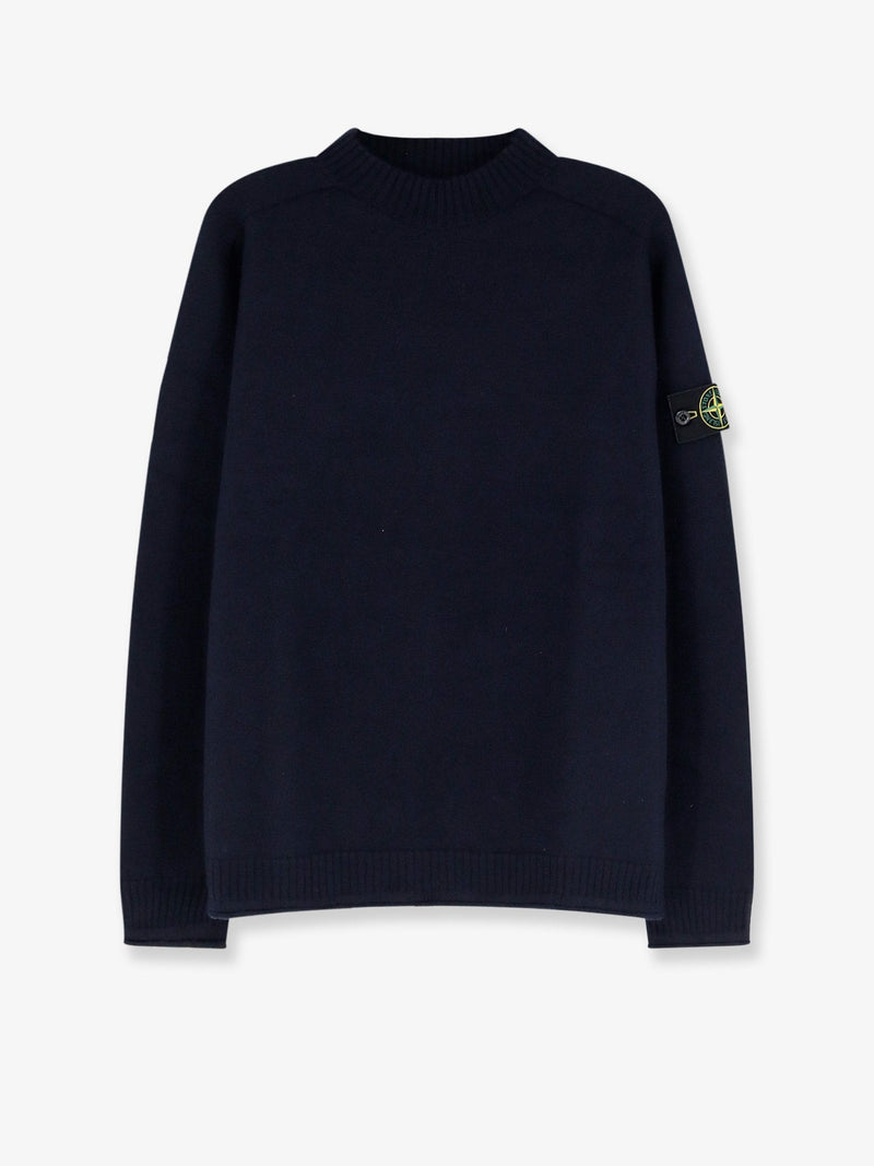 Stone Island Stone Island Virgin Wool Sweater Blue Men - World Class Fashion