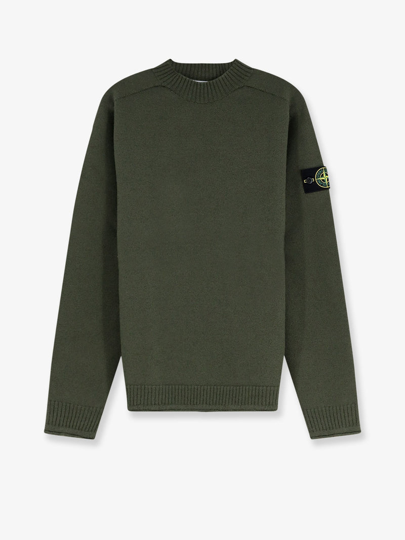 Stone Island Stone Island Virgin Wool Sweater Green Men - World Class Fashion