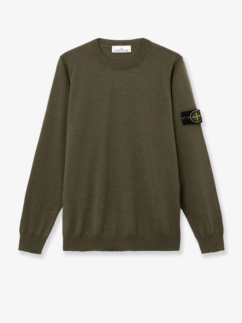 Stone Island Stone Island Wool Sweater Green Men - World Class Fashion