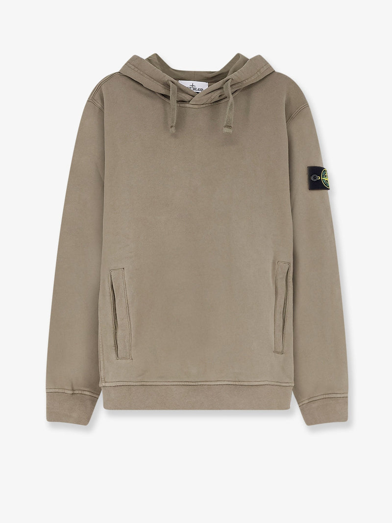 Stone Island Stone Island Organic Cotton Sweatshirt Green - World Class Fashion