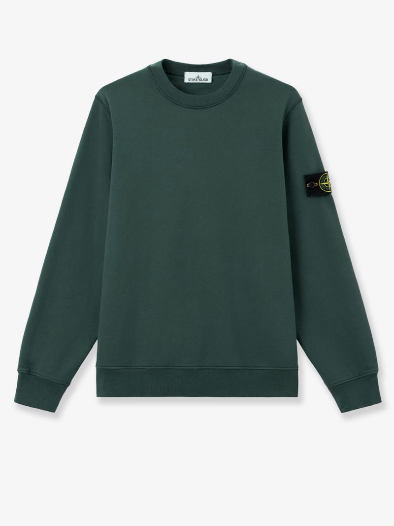 Stone Island Stone Island Cotton Sweatshirt Green Men - World Class Fashion