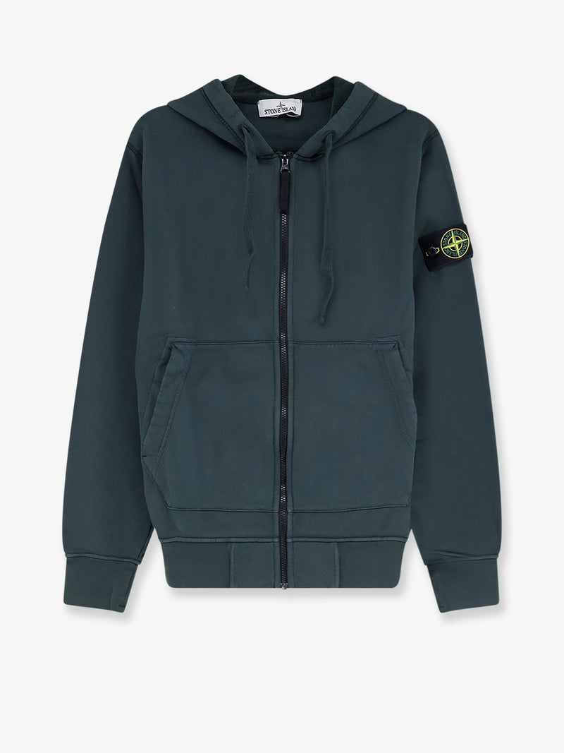 Stone Island Stone Island Organic Cotton Sweatshirt Green Men - World Class Fashion