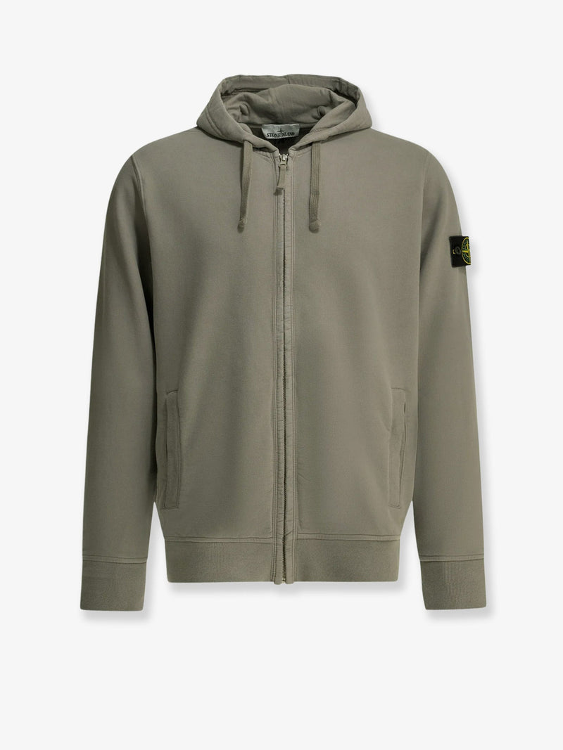 Stone Island Stone Island Organic Cotton Sweatshirt Green Men - World Class Fashion