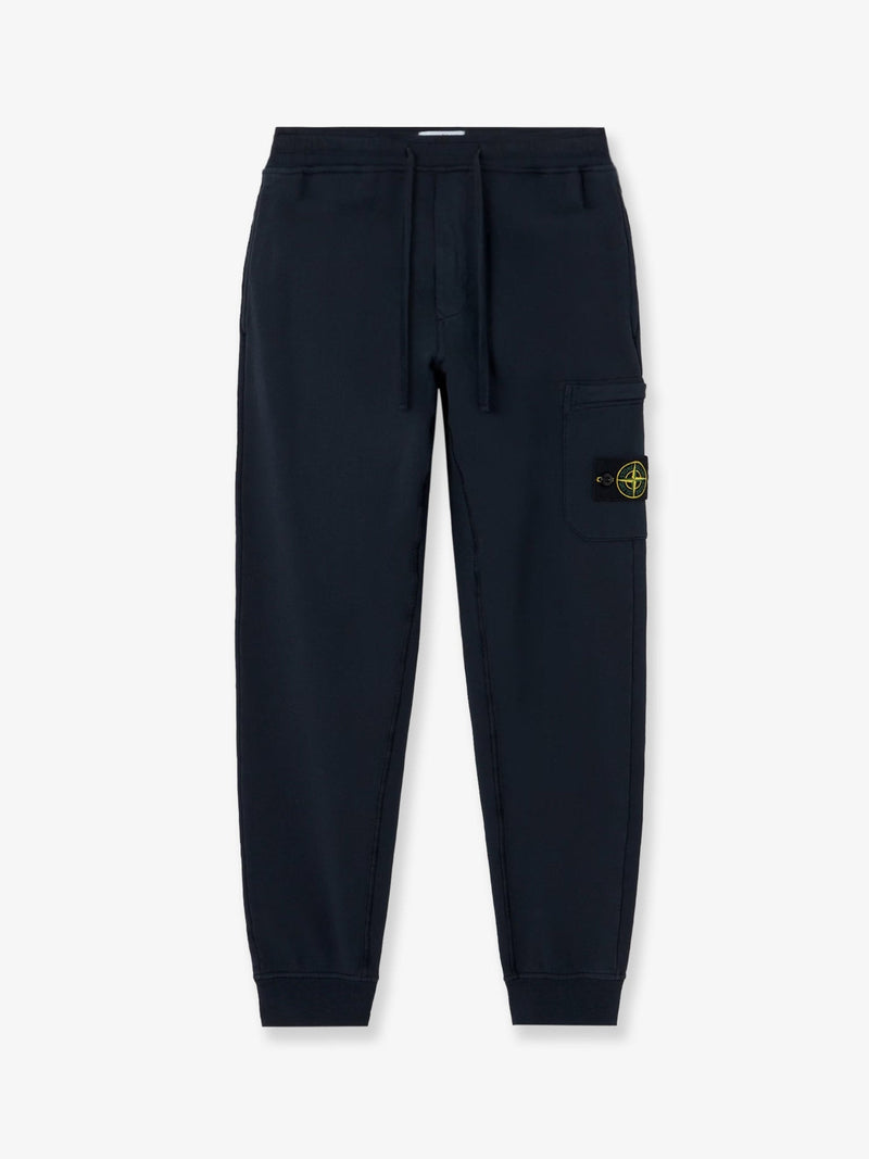 Stone Island Stone Island Cotton Trousers Blue Men - World Class Fashion