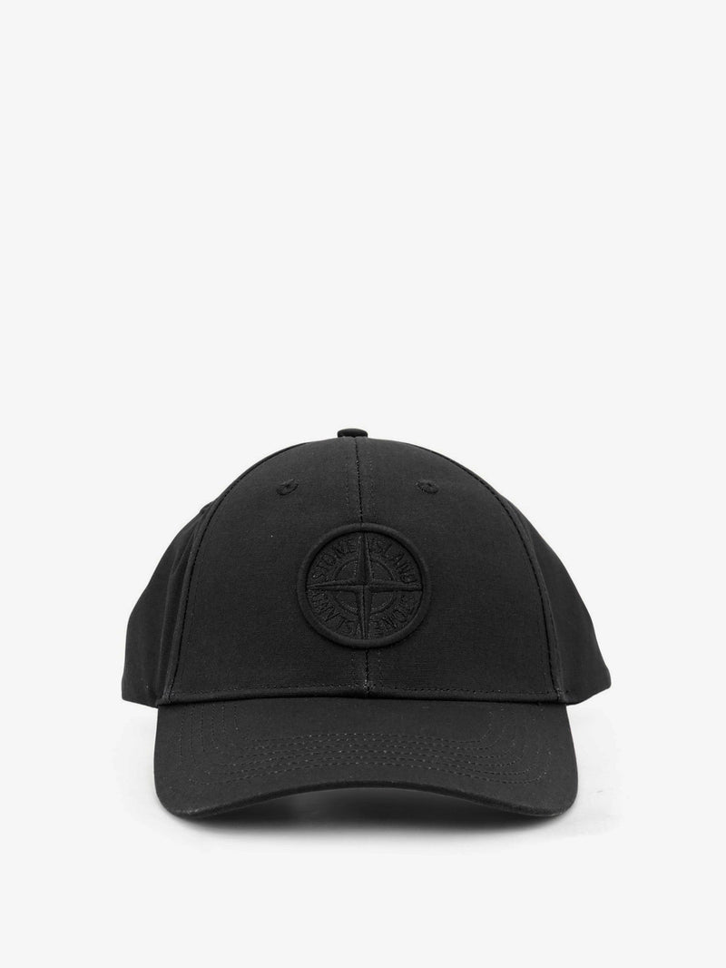 Stone Island Stone Island Cotton Hat Black Men - World Class Fashion