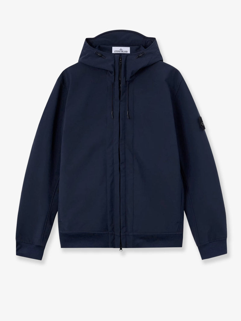 Stone Island Stone Island Soft Shell-R-E.Dye®  Technology Wind And Water Resistant Jacket - World Class Fashion