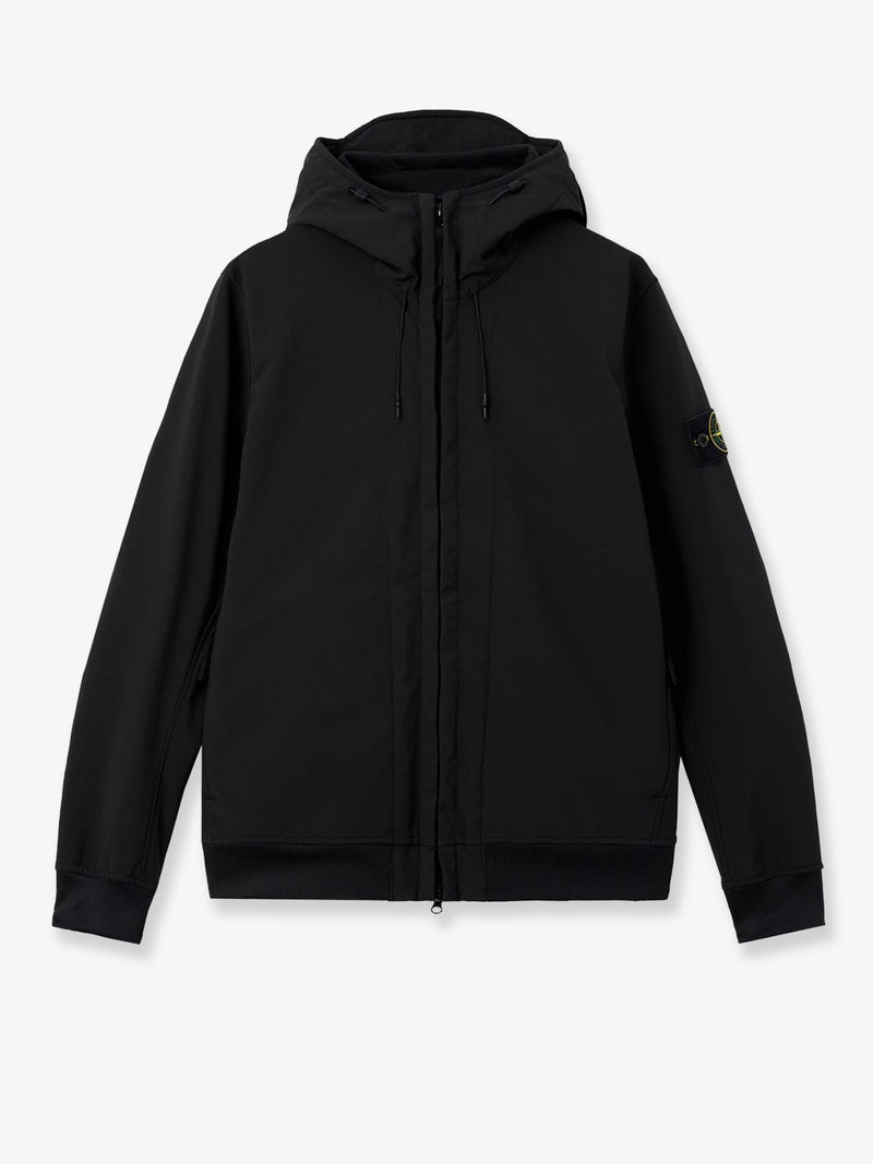 Stone Island Stone Island Soft Shell-R-E.Dye®  Technology Wind And Water Resistant Jacket - World Class Fashion