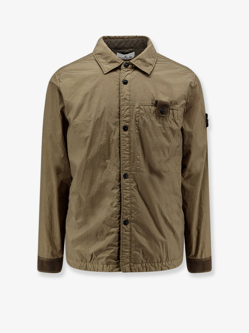 Stone Island Stone Island Crinkle Reps Ny Recycled Nylon Jacket - World Class Fashion
