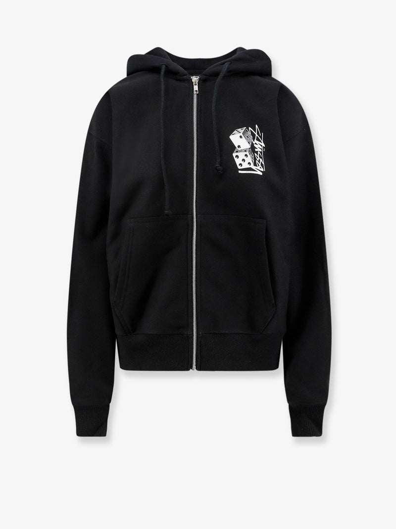 Stussy Stussy Cotton Sweatshirt With Front Print - World Class Fashion