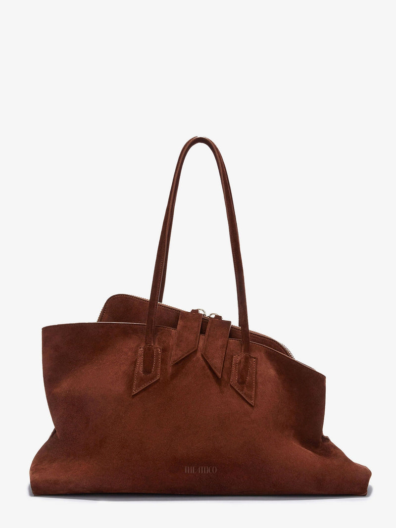 The Attico The Attico Borsa A Spalla La Passeggiata In Suede - World Class Fashion