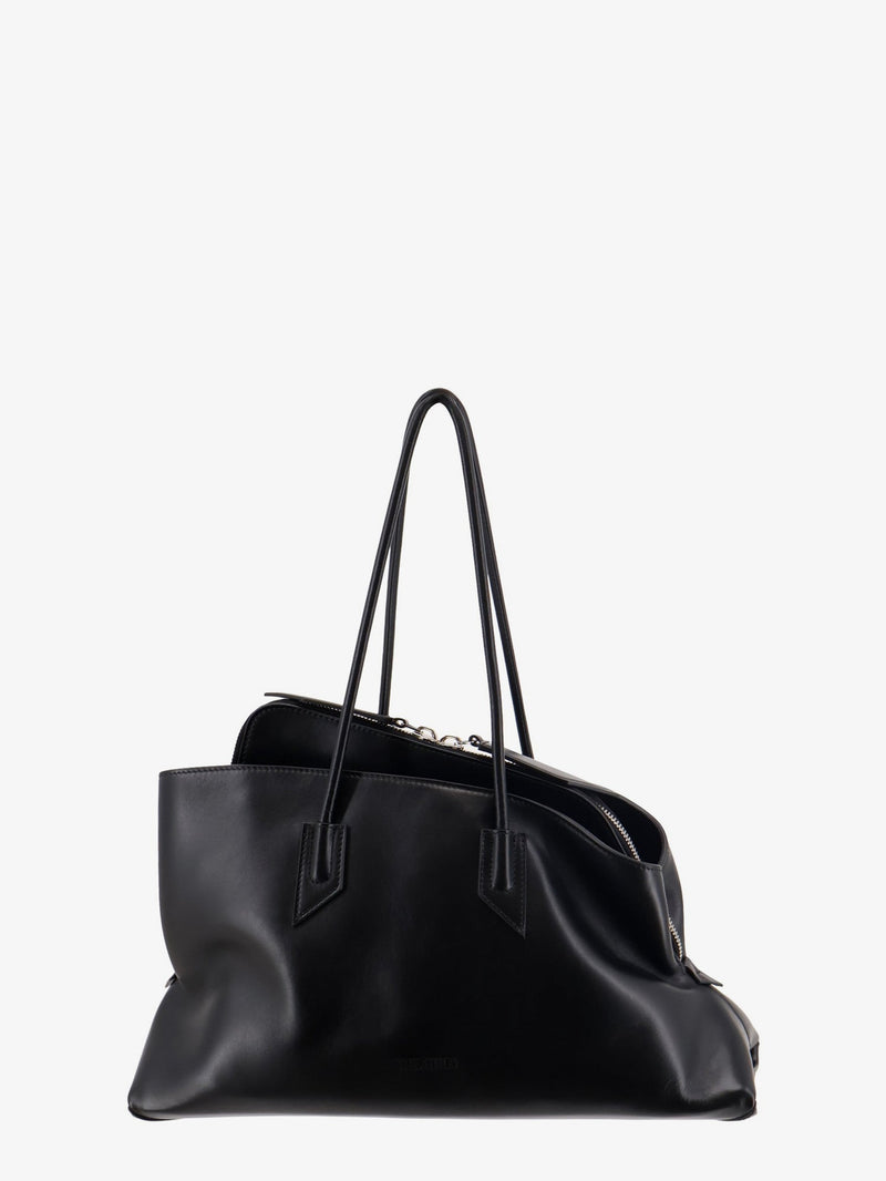 The Attico The Attico La Passeggiata Medium Leather Shoulder Bag - World Class Fashion